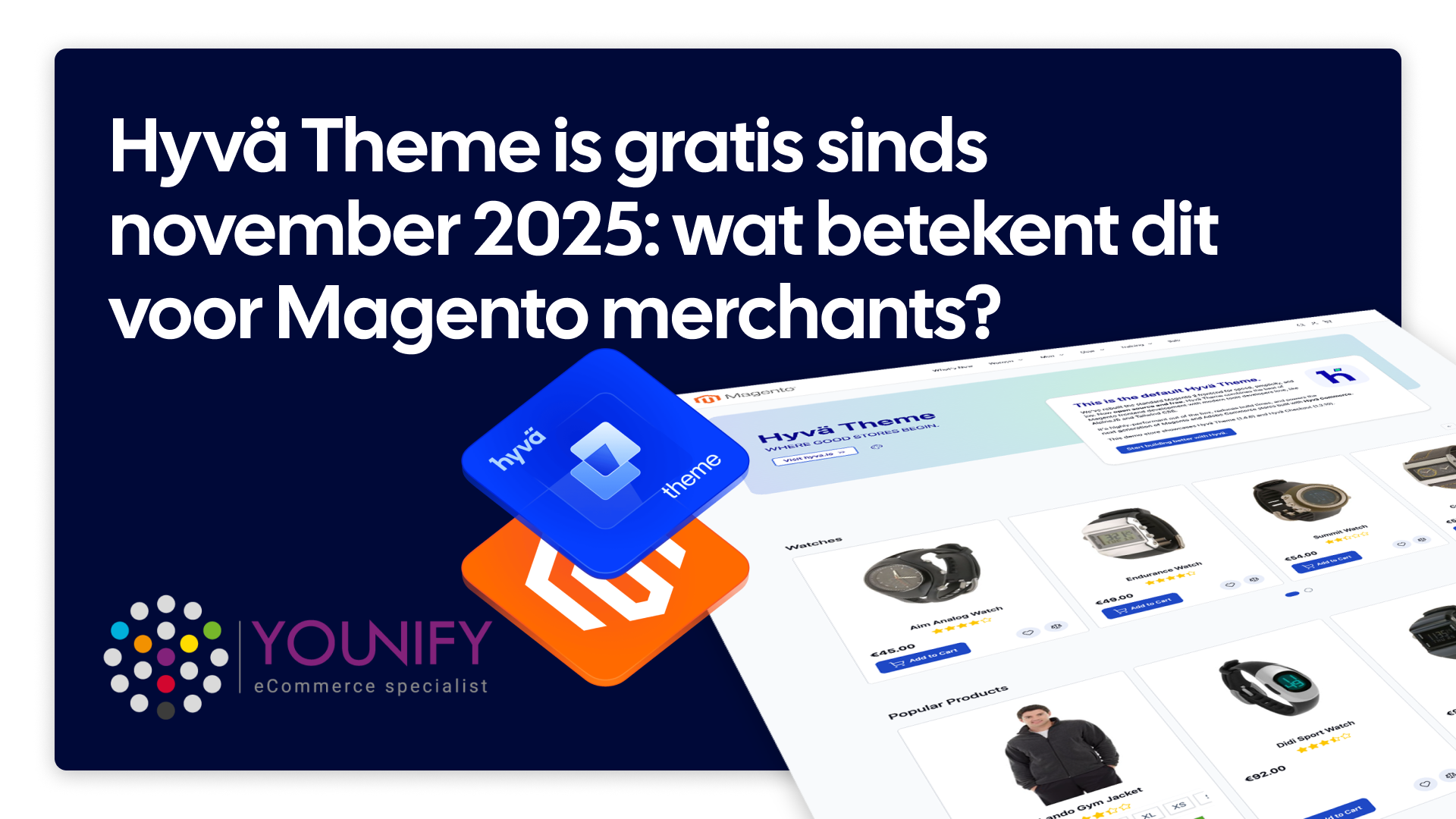 Hyvä Theme is gratis sinds november 2025: wat betekent dit voor Magento merchants?