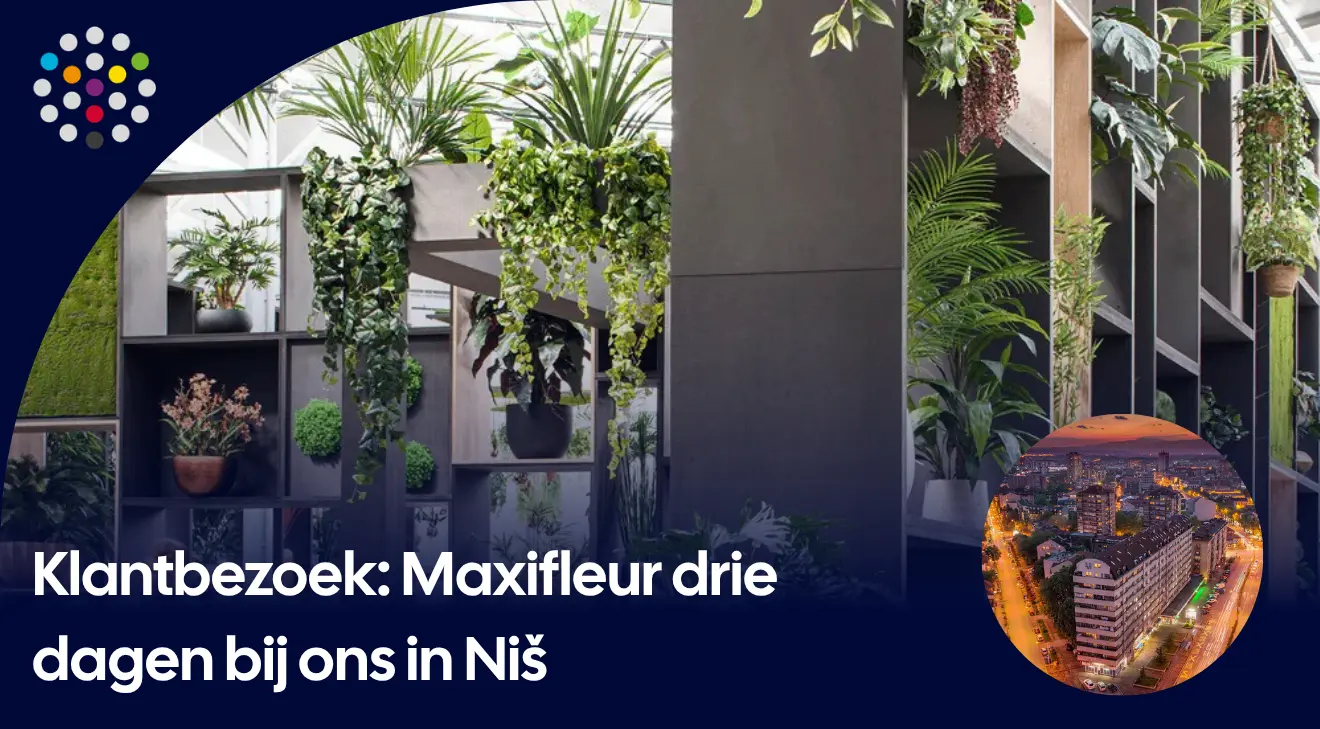 Maxifleur bracht 3 dagen door met ons team in Niš om te plannen wat er hierna komt.